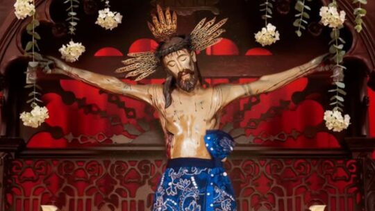 Un terremoto y una imagen de rostro sereno: esta es la historia del Santo Cristo de La Grita