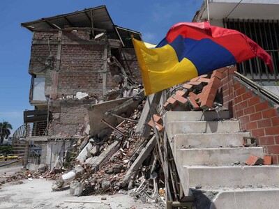 Colombia reporta 329 víctimas por terremoto en agosto
