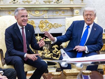 Donald Trump anuncia aranceles a autos y acero canadienses