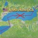 Google Maps cambia nombre de Lago Ontario a "Lago América"