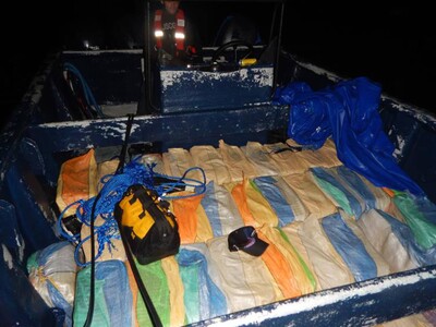 Guardia Costera incauta más de 7,000 libras de cocaína cerca de PR