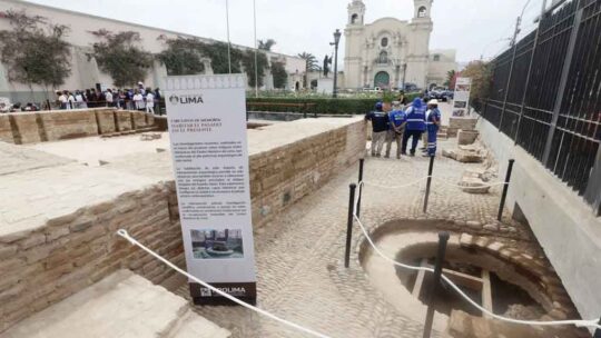 Hallan restos de un hospital de 450 años junto a la casa Santuario de Santa Rosa de Lima