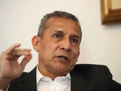 Humala dice que no descarta volver a la política de Perú