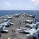 USS George Washington llega a relevar el USS Abraham Lincoln