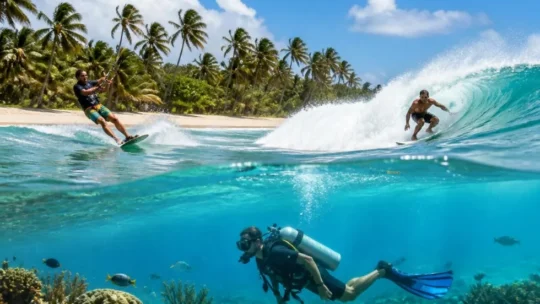 Califican 5 playas de RD como paraísos para los amantes de los deportes acuáticos