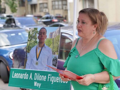 Calle de Washington Heights lleva nombre de joven dominicano