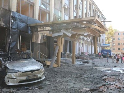 Dron ruso alcanza un tren de Ucrania con destino a Varsovia