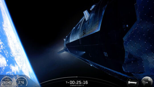 El cohete más grande jamás construido acaba de alcanzar la órbita. Starship ha cruzado una de sus grandes fronteras