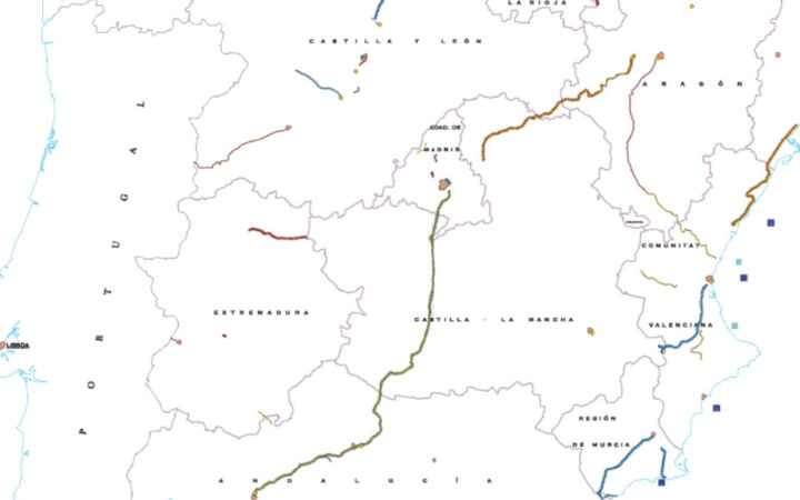 El mapa oficial de ADIF con todas las obras en infraestructura ferroviaria que tenemos ahora mismo en España