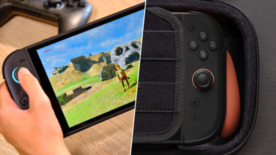 Este combo (disponible en Amazon) soluciona dos aspectos clave de Switch 2: mejora su ergonomía y la protege mientras no juegas