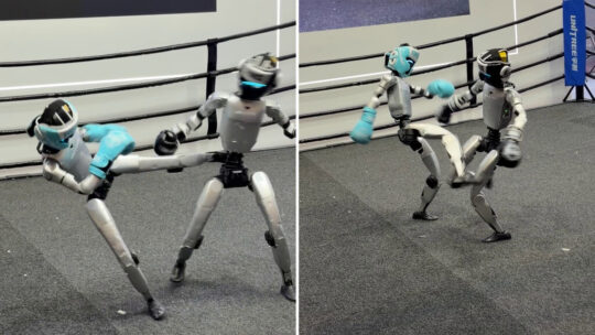 Estuve en IFA y me quedé impresionada con los robots humanoides chinos. Hasta que vi lo que había detrás