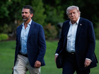 Fiscal general descarta investigar el pago boda hijo de Trump