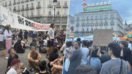 Hace 15 años, el 15M alumbró un movimiento de izquierdas masivo en España. Hoy una acampada en Sol intenta repetirlo