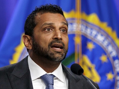 Kash Patel del FBI acusado de intimidar a periodistas