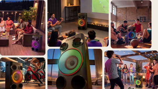 LG renueva sus altavoces para fiestas con hasta 440 W de potencia y una IA que convierte tu lista de canciones en un karaoke
