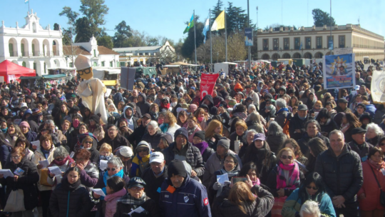 La Diócesis de Quilmes peregrinó a Luján para celebrar sus 50 años