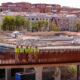 Madrid se ha empeñado en levantar un gigantesco parque encima de la M-30: con 16.370 metros cuadrados de jardín, ya está al 70%