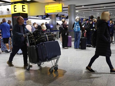 Más de 2,000 vuelos cancelados en Reino Unido en apenas dos días