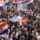 Miles protestan contra un vertido tóxico ilegal en Croacia