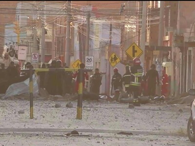 Tres fallecidos tras explosiones en cuartel militar en Bolivia