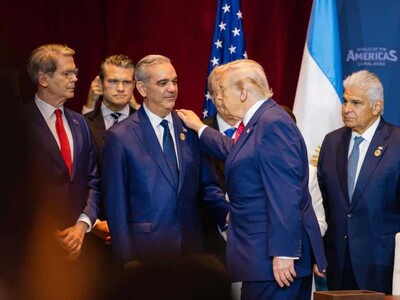 Trump elogia a Luis Abinader y destaca labor de su embajadora