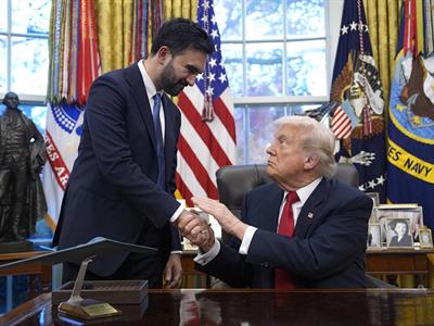 Trump y Mamdani se reunirán en Nueva York durante visita