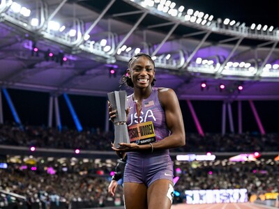 Ultimate Championship: Jefferson-Wooden y Bednarek ganan en 100 m