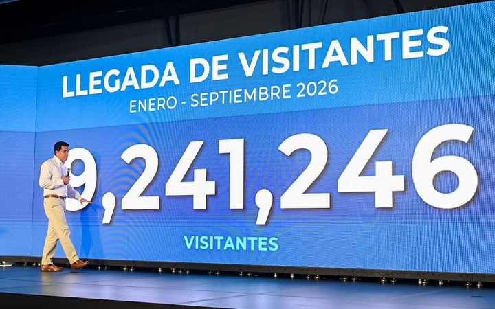 RD recibe más 9,2 millones de visitantes hasta septiembre