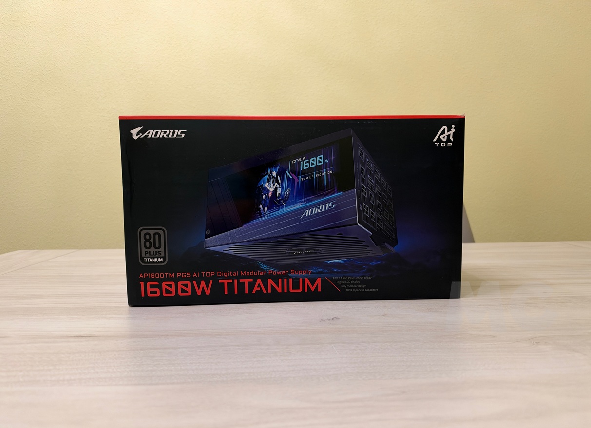 AORUS P1600W 80+ Titanium Modular PCIe 5.1 AI TOP análisis completo