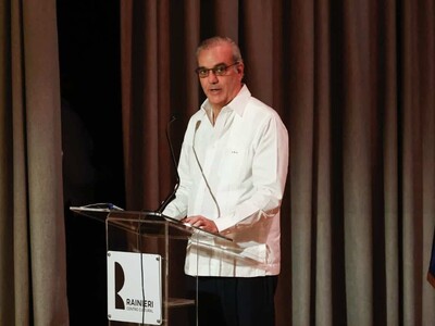 Abinader destaca el legado de la familia Rainieri y su aporte al país