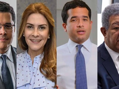 Carolina Mejía y David Collado en candidatura presidencial PRM