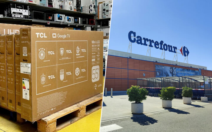 Carrefour liquida esta smart TV QLED de 55 pulgadas con Google TV y Dolby Atmos