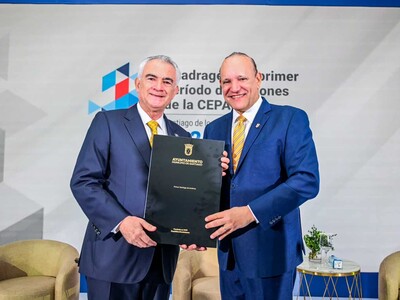 Cepal recibe reconocimiento como visitantes distinguidos en Santiago de los Caballeros