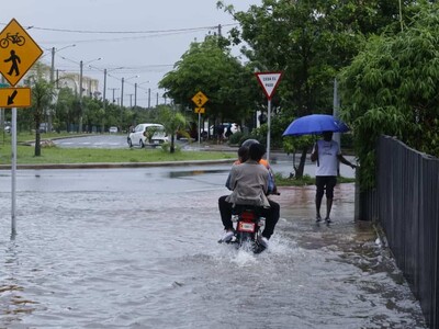 Clima en RD: las lluvias continuarán hasta el viernes