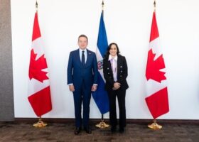 Crisis haitiana y relaciones dominicana canadiense en reunión oficial