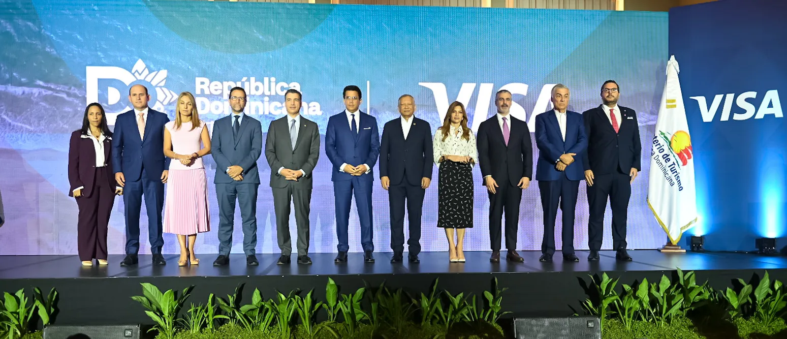 David Collado y Jorge Lemus presentan alianza entre turismo y Visa internacional