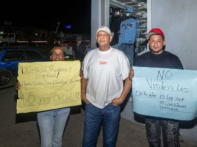 Desalojo en autopista Duarte genera protestas en Pedro Brand