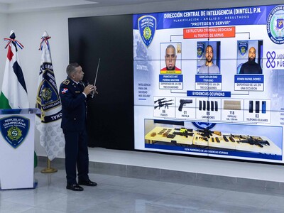 Desmantelan red de tráfico de armas integrada por deportados EE.UU