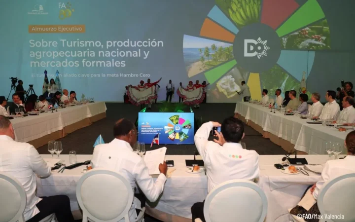 Destacan el papel del turismo en la seguridad alimentaria y en la salida de República Dominicana del Mapa del Hambre de la FAO