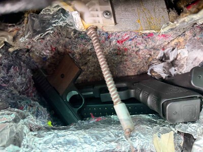 Detienen hombre con armas y municiones en la autopista Duarte