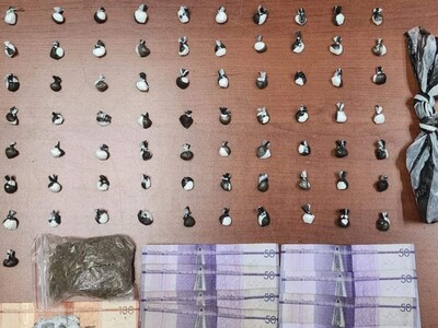 Detienen hombre con presunta cocaína y balanza en Santiago