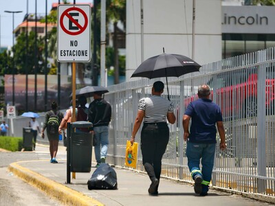 El clima en RD seguirá caluroso y con lluvias en la tarde