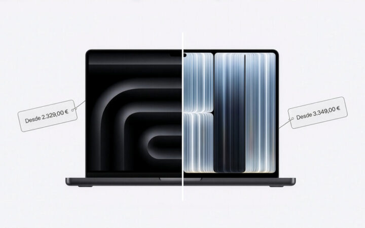 El nuevo MacBook Pro con pantalla táctil cuesta desde 3.349 euros en España: más de 1.000 euros más que su hermano «no táctil»