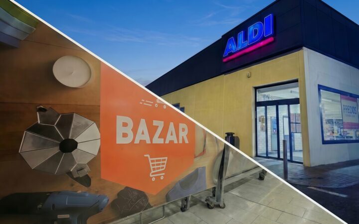 En Aldi (por 14,99 euros) desde el miércoles 28 de octubre, la batería externa 2 en 1 con luz, panel solar y protección IP44