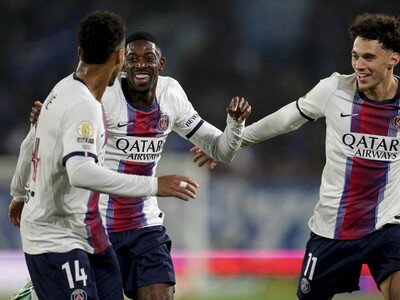 Entre City y Barça, Dembélé salva los muebles al PSG