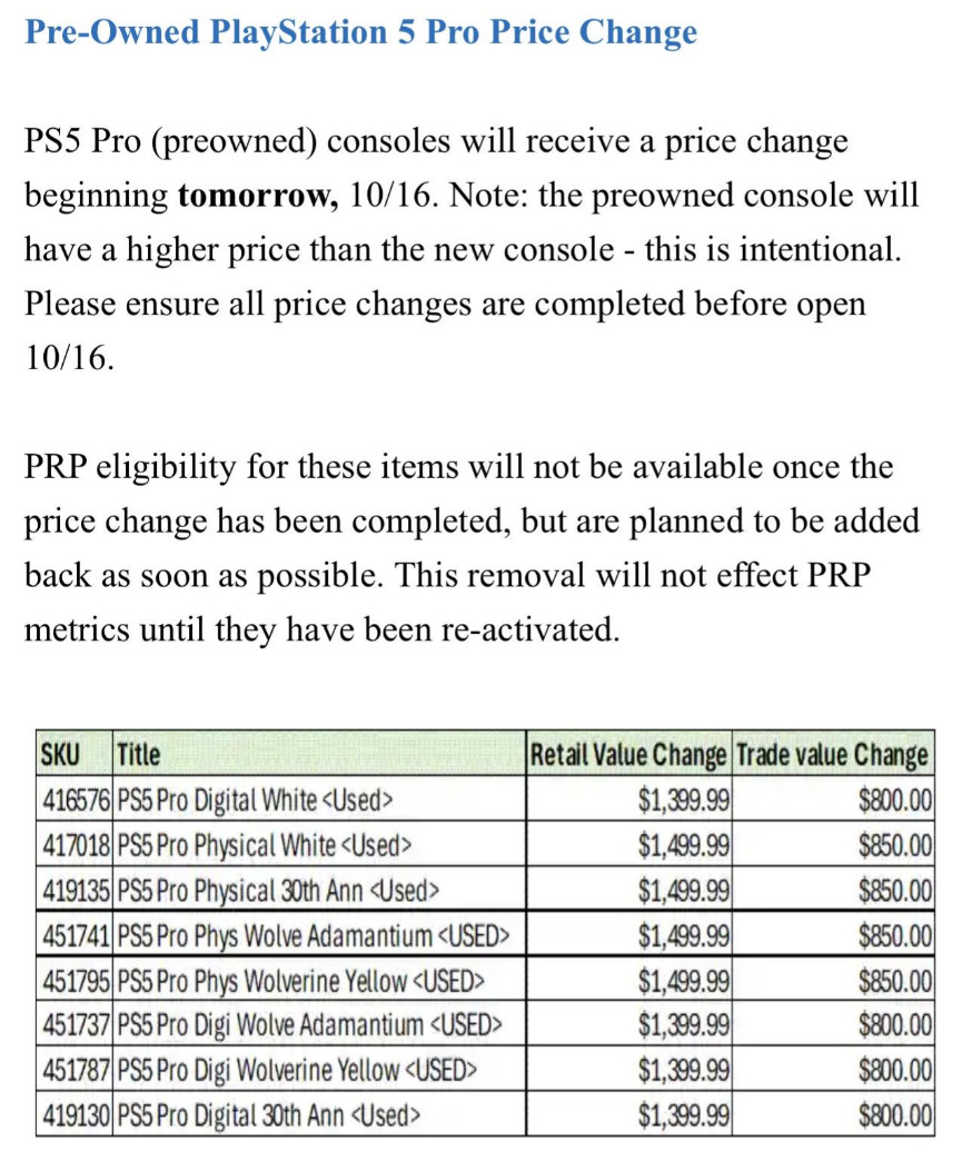 GameStop cobra 1400 dólares por una PS5 Pro usada ¡Más cara que una nueva!