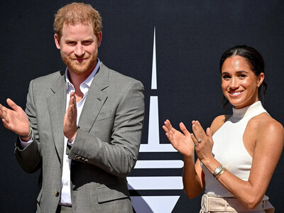 Harry y Meghan reaparecen juntos en público en el Reino Unido