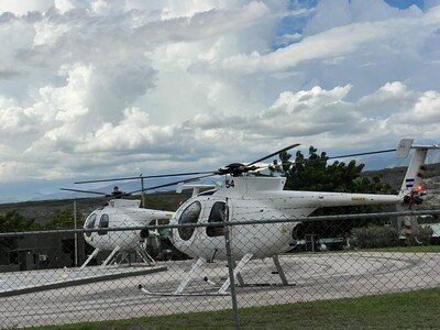Helicópteros militares en Haití realizan escala en Jimaní