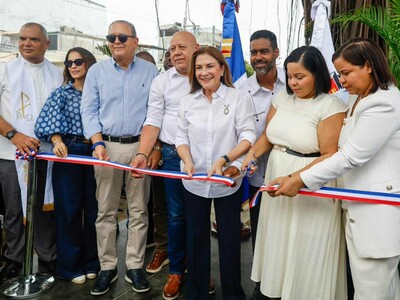 Inauguración del bulevar Pedro Livio Cedeño en Villas Agrícolas