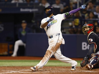 Junior Caminero rompe la pantalla de Milwaukee